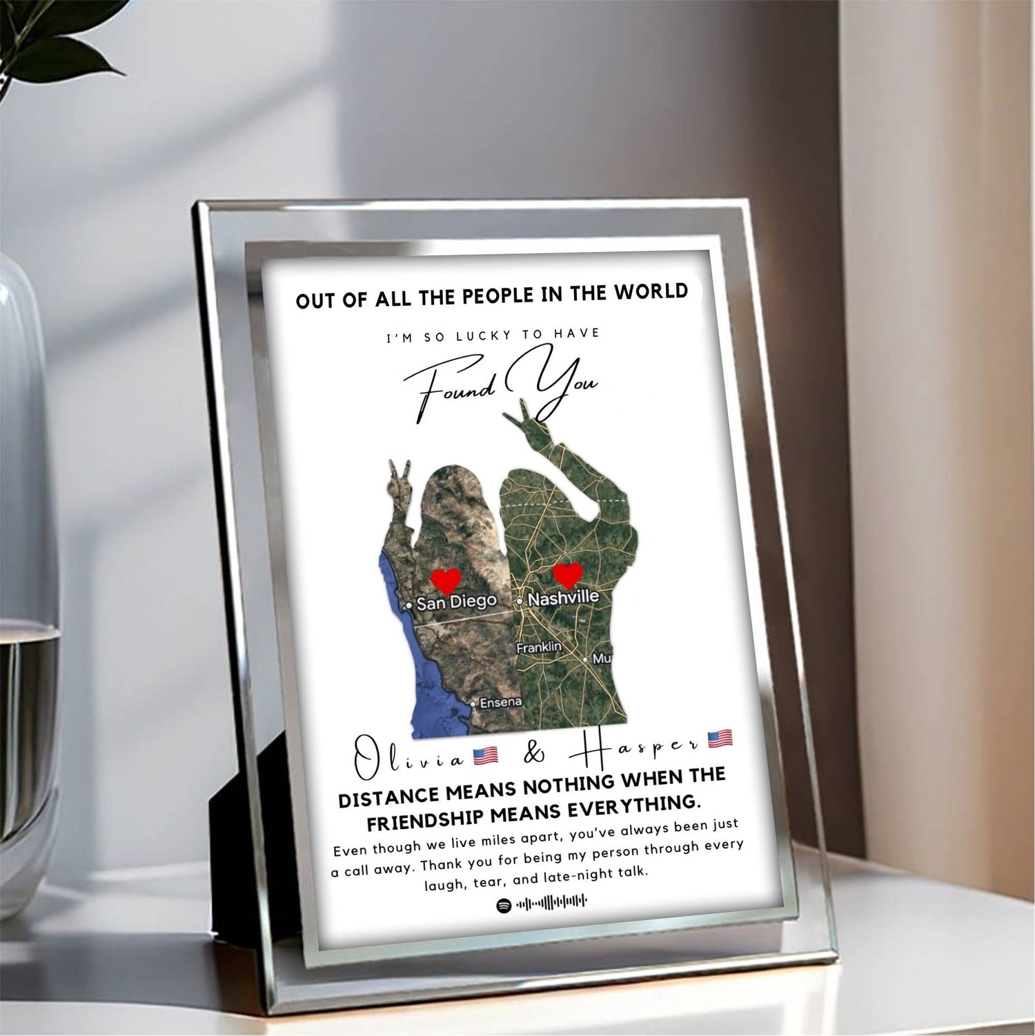 Long-Distance Friends Prints