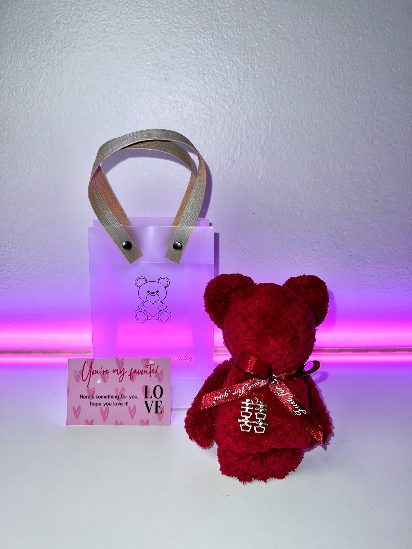 Teddy Bear Face Towel
