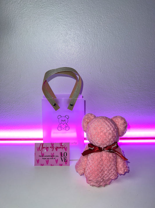 Teddy Bear Face Towel